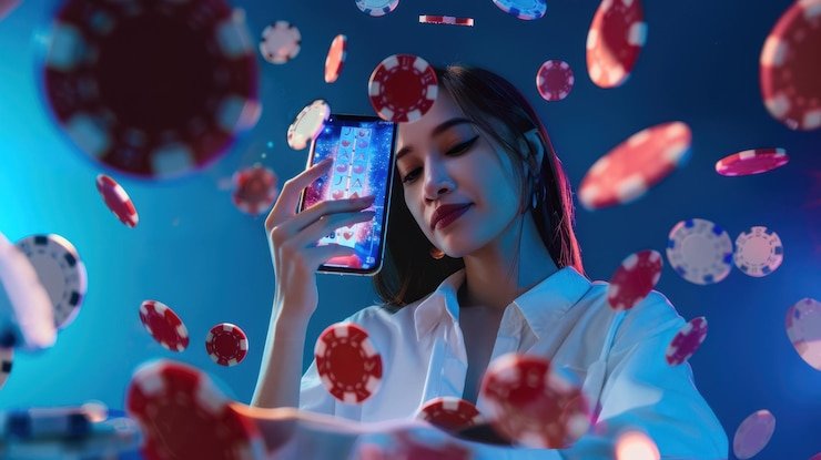Live dealer berkualitas HD Antarmuka permainan live dealer blackjack dengan dealer profesional di studio guru 69